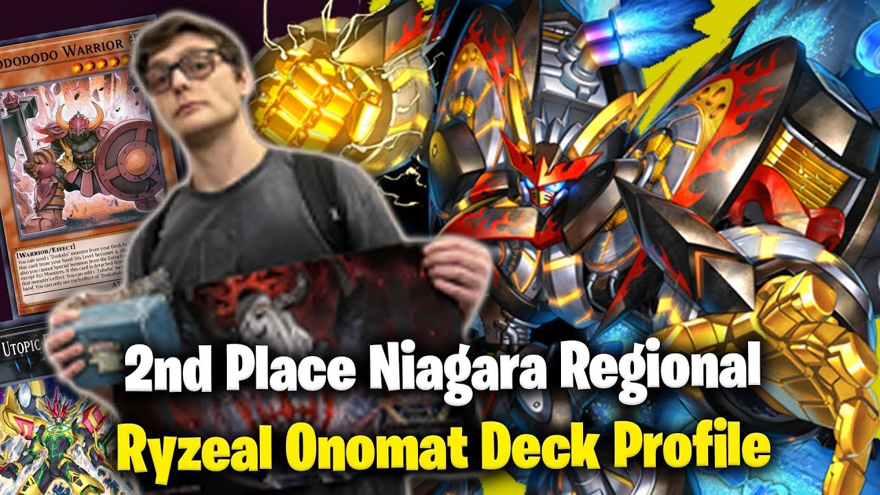 Yu-Gi-Oh! 2nd Place Niagara Regional Ryzeal Deck Profile