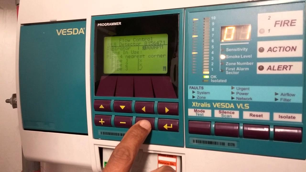 Vesda penal dust scan