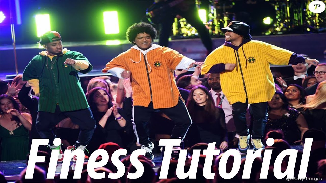Урок хореографии Bruno Mars Finesse на церемонии «Грэмми-2018» | Урок хип-хопа