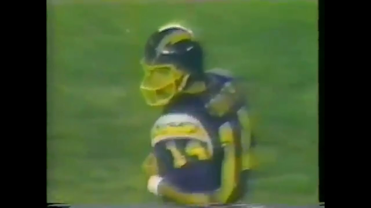 1985-12-08 Pittsburgh Steelers vs San Diego Chargers