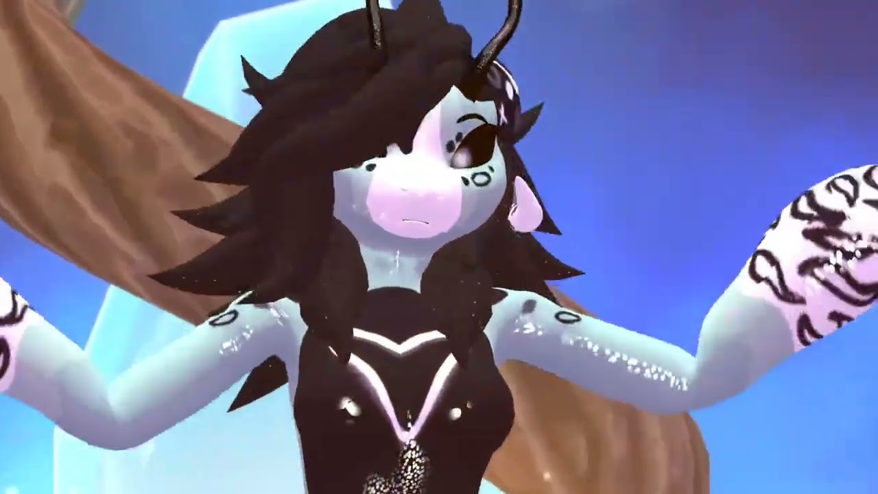 Perfect Night - La Sserafim// MMD// Vrchat// Meraki The Wickerbeast 