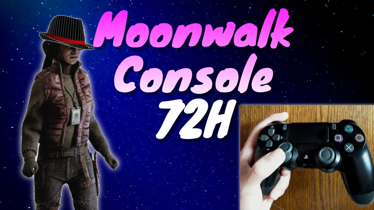 How to moonwalk Dead by daylight (72H Tech) console controller handcam