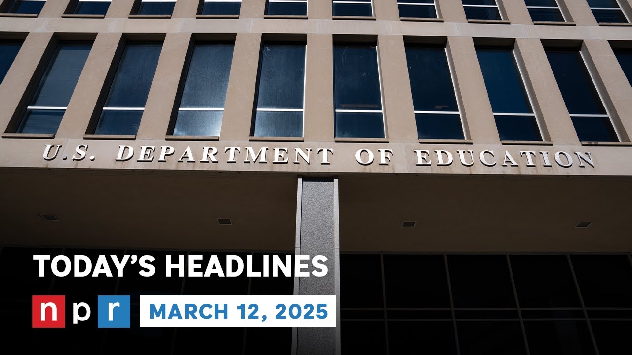 U.S. Department Of Education Cutting Nearly Half Its Staff | NPR News Now