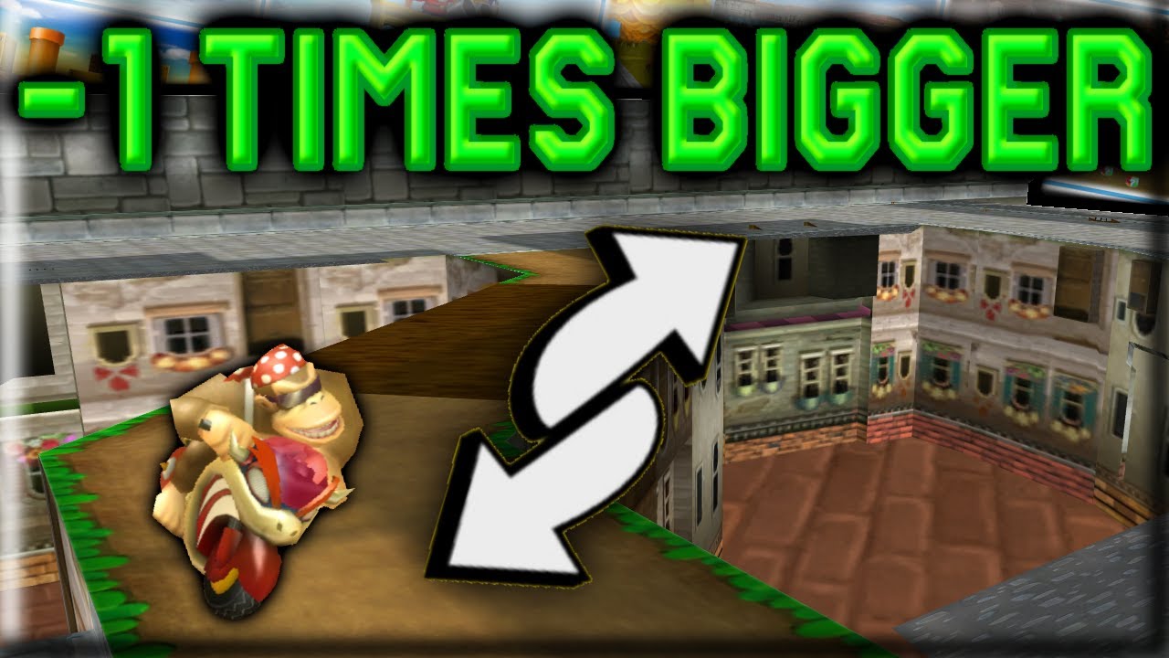 Я перевернул все трассы Mario Kart Wii наизнанку! Но возможно ли это? (-1 раз больше!)