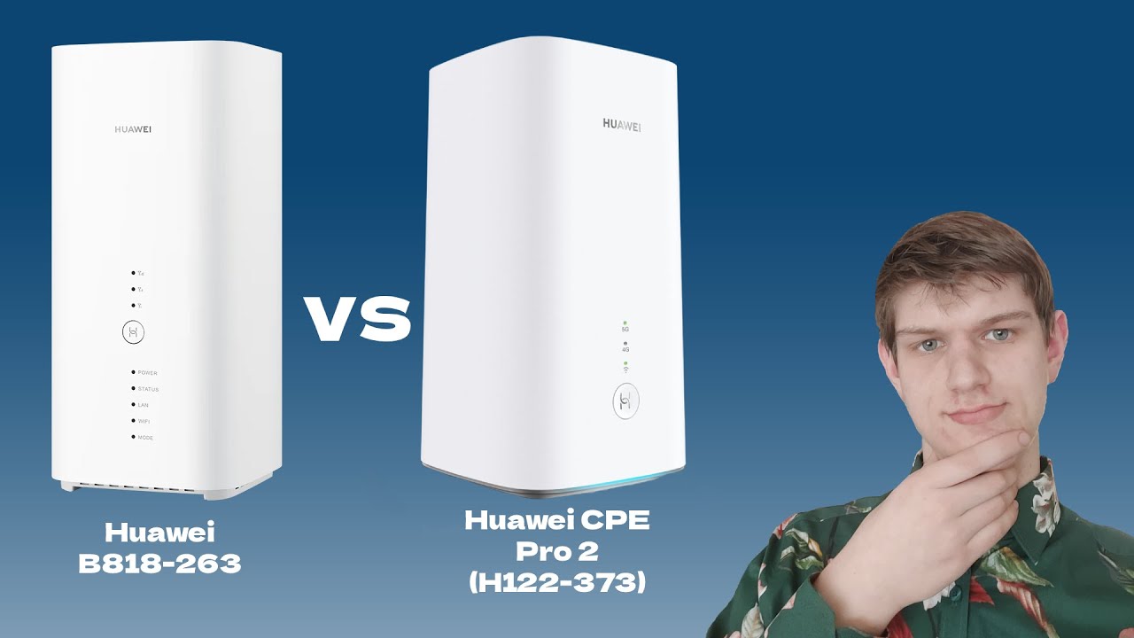 Huawei B818 vs Huawei 5G CPE PRO 2 (H122-373) Por&oacute;wnanie router&oacute;w