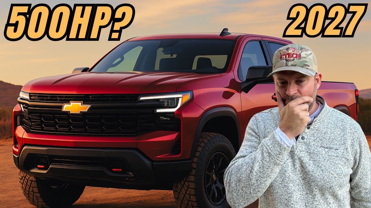 Silverado 2027 года Большие изменения, новые двигатели, искусственная кожа и нет Apple Car Play?