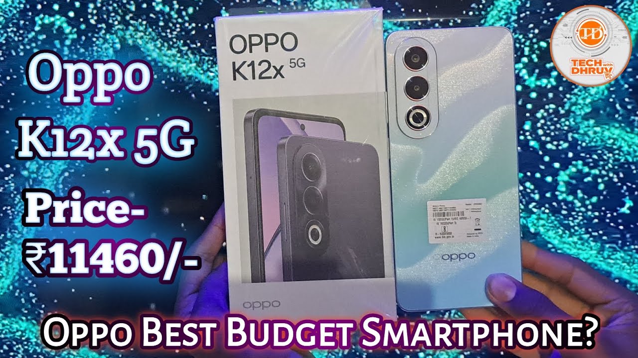 Oppo K12x 5G🔥|| Unboxing And Quick Review|| #tech_with_dhruv #Oppo