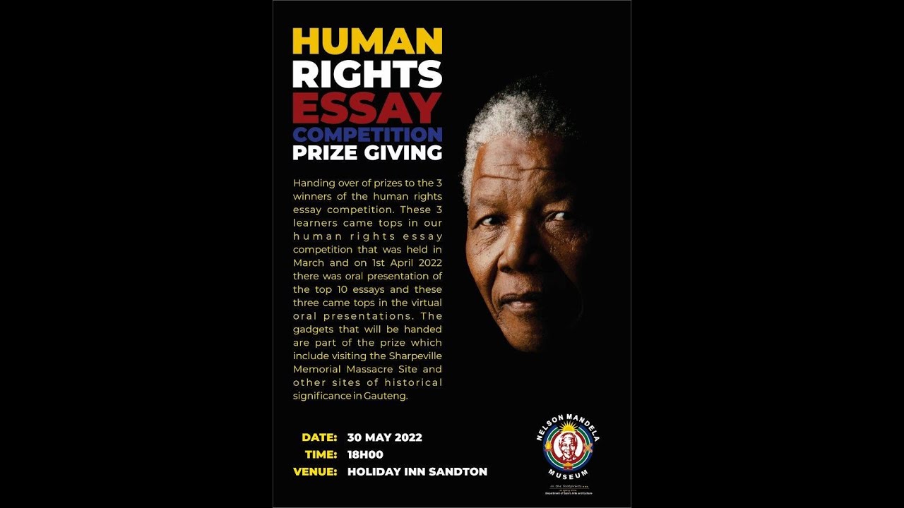 Nelson Mandela Museum Human Rights Essay Prize Giving