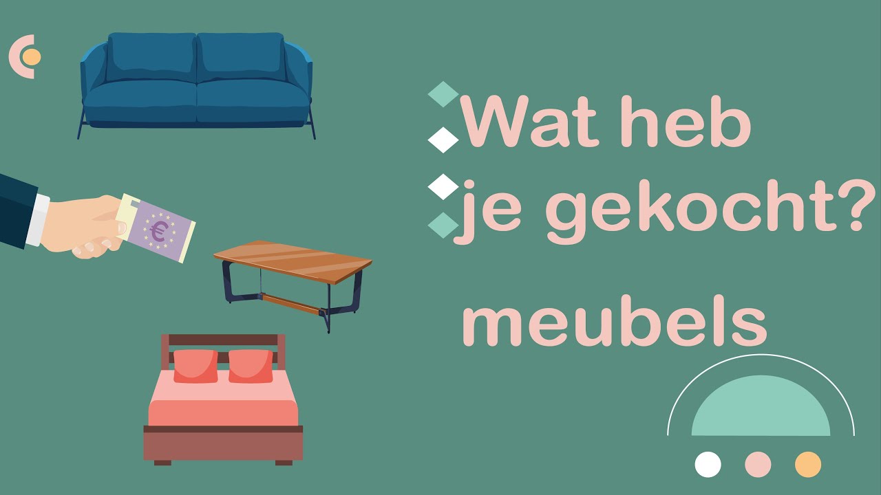 Wat heb je gekocht? (meubels) (NT2 Waystage, #NT2, 1.2, A2)