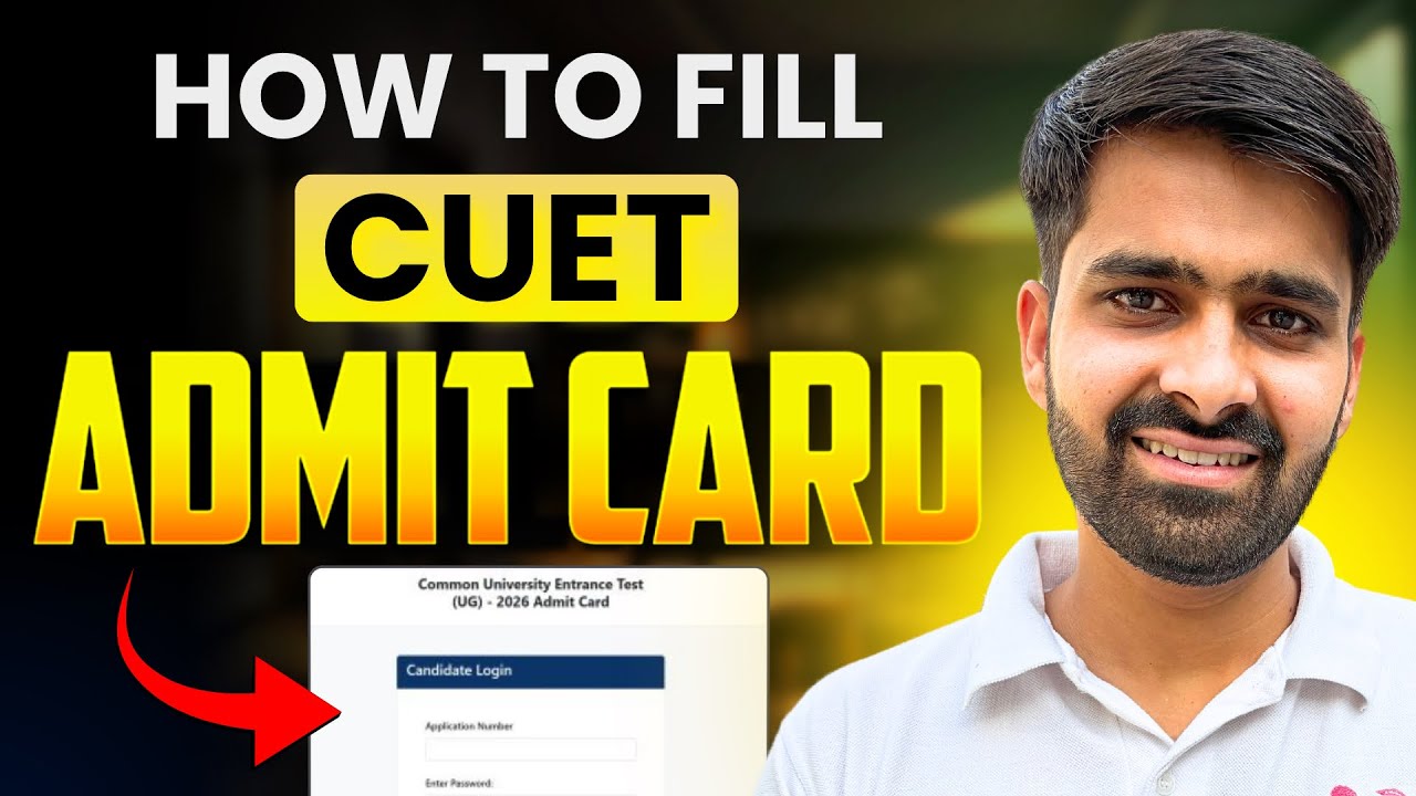 CUET Admit Card 2026 OUT! 🔥 How to Download | Important Instructions