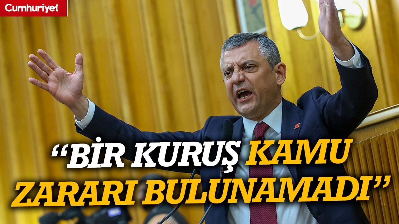 Özgür Özel açıkladı: O denetimlerde bir kuruş kamu zararı bulunamadı!