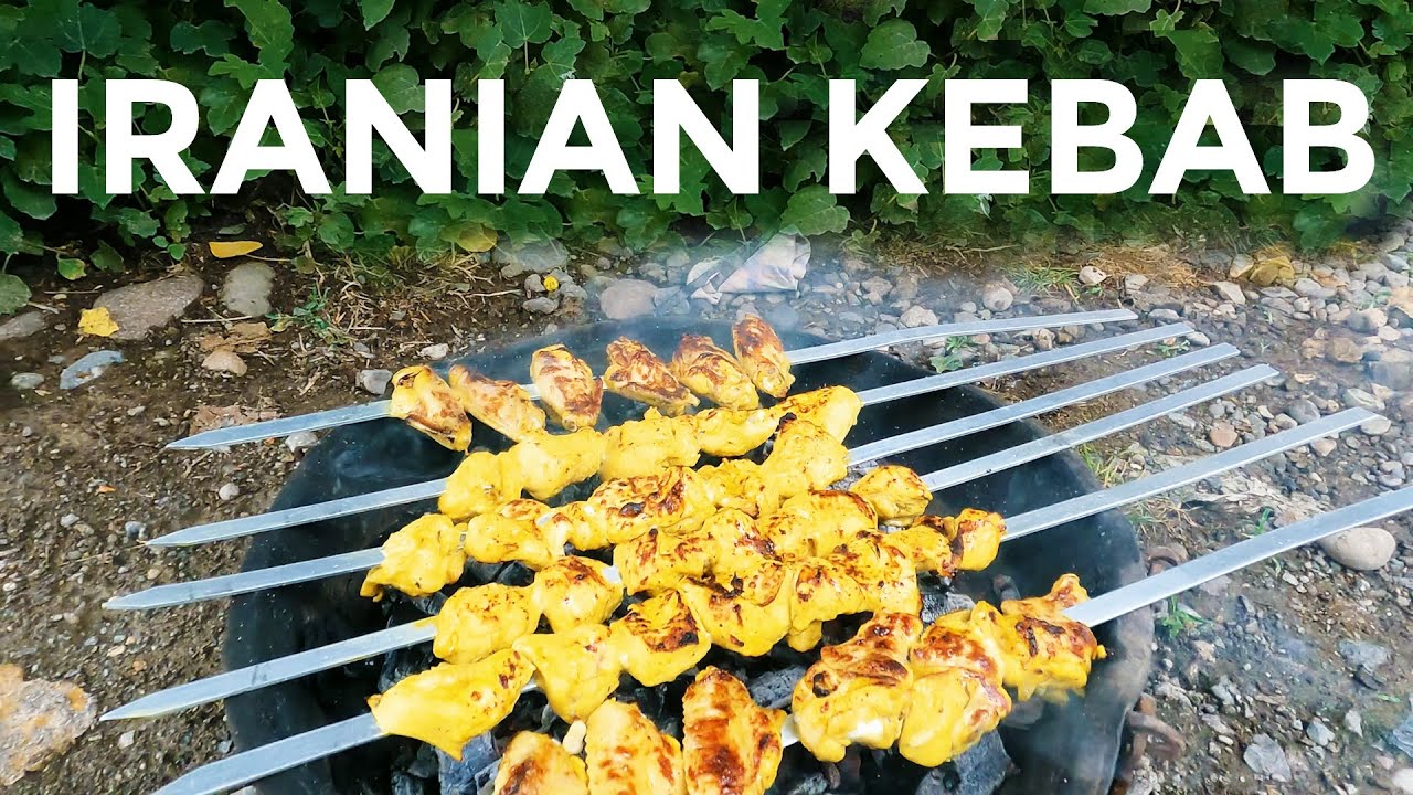 Cooking in nature ;Best Chicken Kebab For Iran; Ayoub Daily