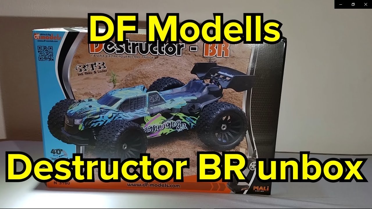 DF Models Destructor BR, unboxing a cheap truggy