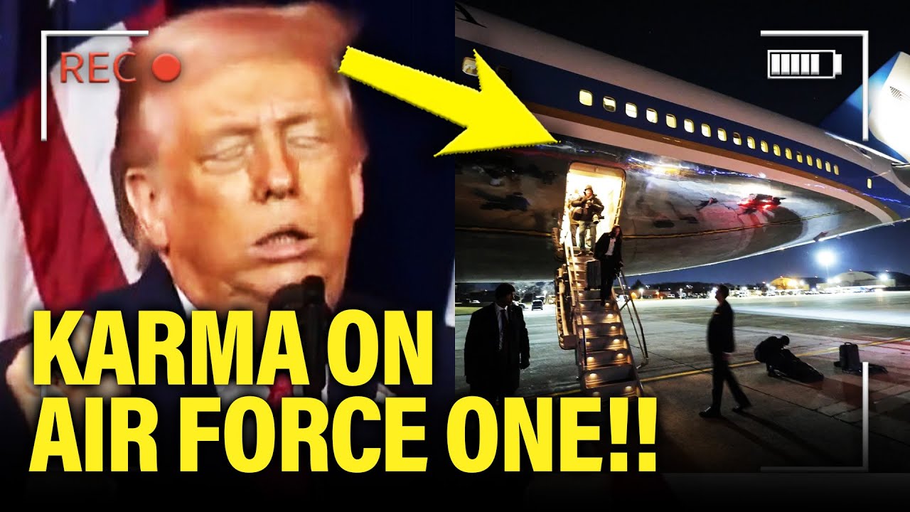 Trump LOSES IT as Air Force One MALFUNCTIONS on FLIGHT