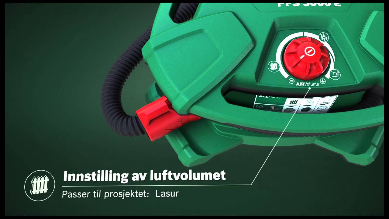PFS 5000E / 3000-2: Det kraftigste og allsidigste sprøytesystemet i sin klasse