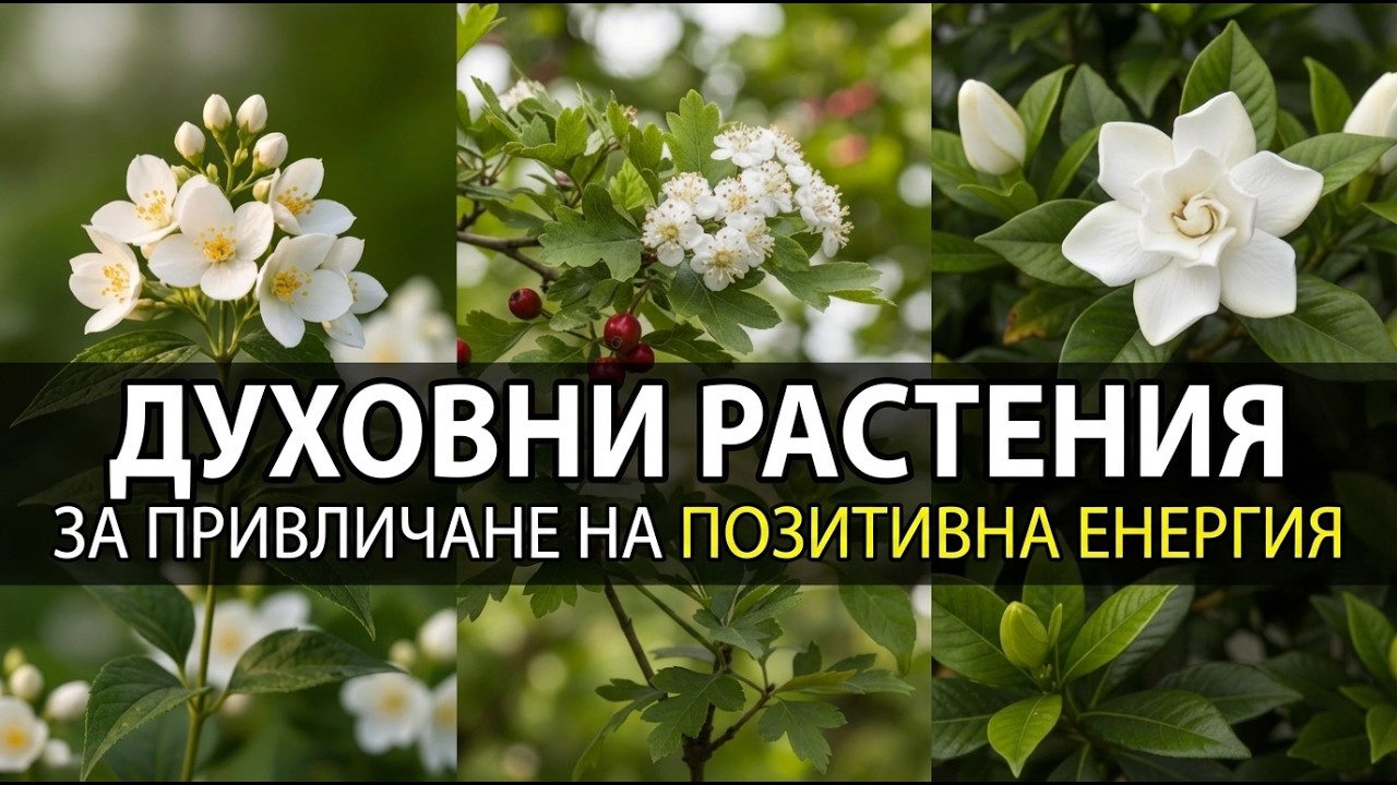 15 духовни растения, които носят положителна енергия в дома ти