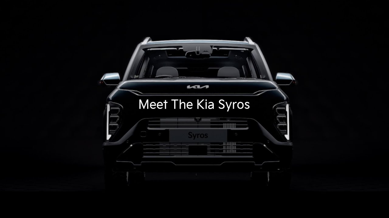 Kia India | Meet The Kia Syros