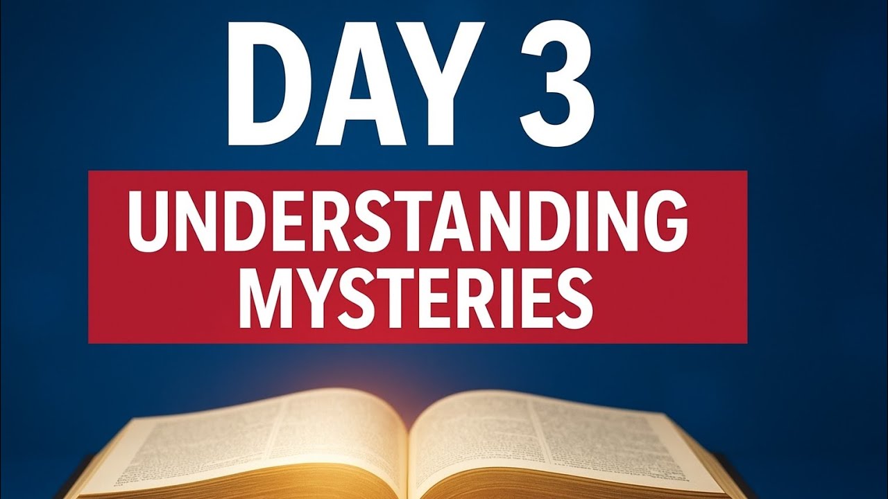 DAY 3 – Understanding Mysteries📖 Scripture: Daniel 2:28