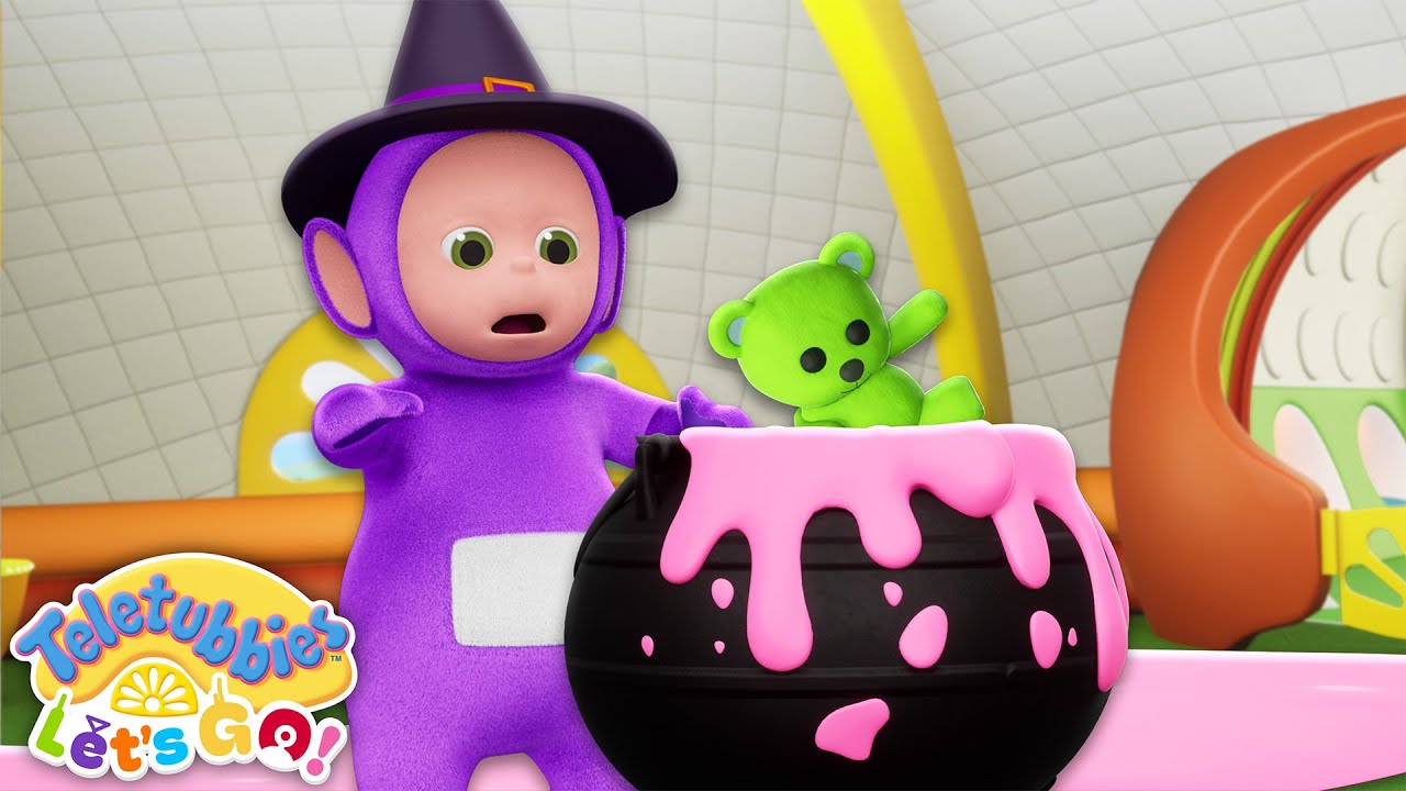 NEW | MAGIC TUBBY CUSTARD CAULDRON! Oh No Teddy in Trouble! | Teletubbies Let's Go Full Episode