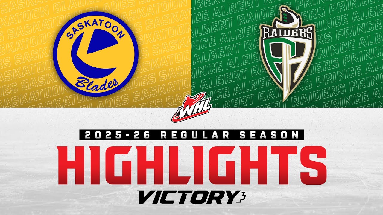 Saskatoon Blades at Prince Albert Raiders 01/31 | WHL Highlights 2025-26