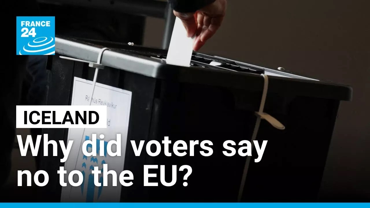 As Icelanders say no to resuming EU talks, what issues weighed in the election? &bull; FRANCE 24