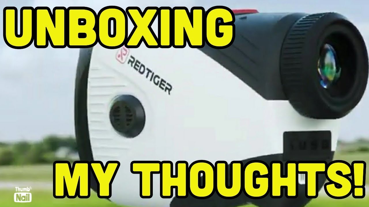 REDTIGER Budget Golf Rangefinder UNBOXING and FIRST IMPRESSIONS!