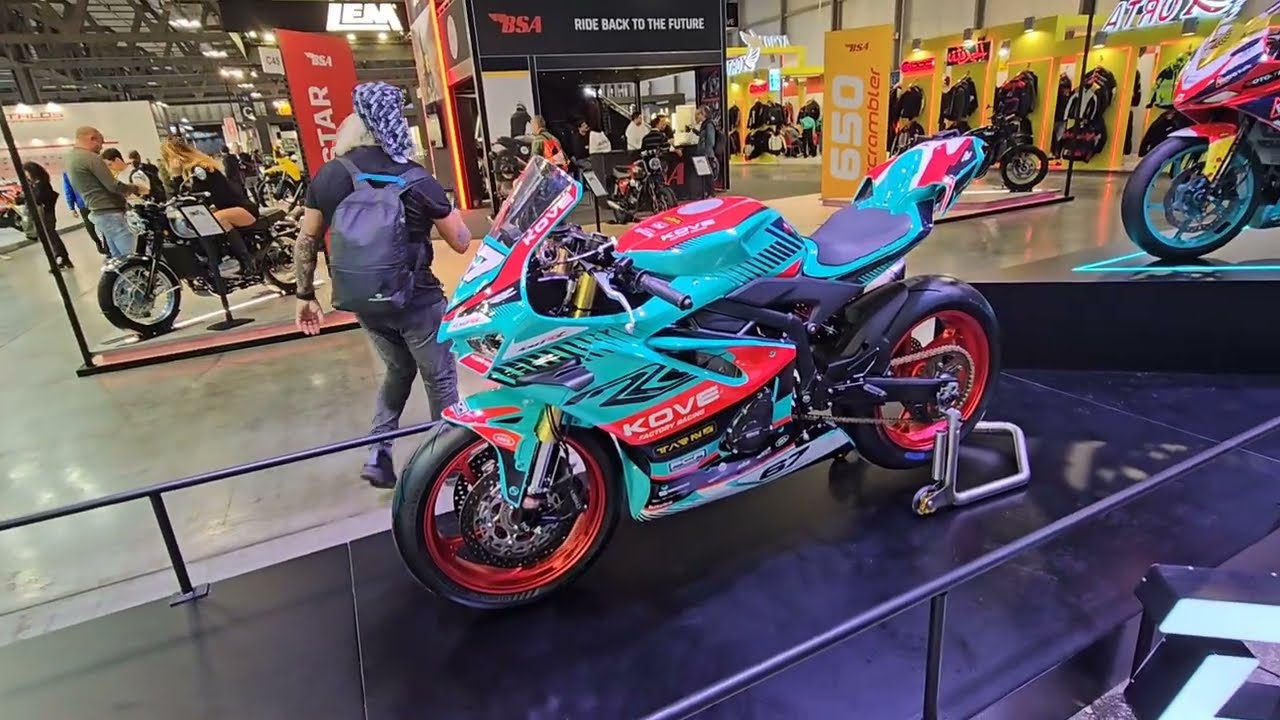 Все новые лучшие мотоциклы Kove 2026 года на выставке Eicma