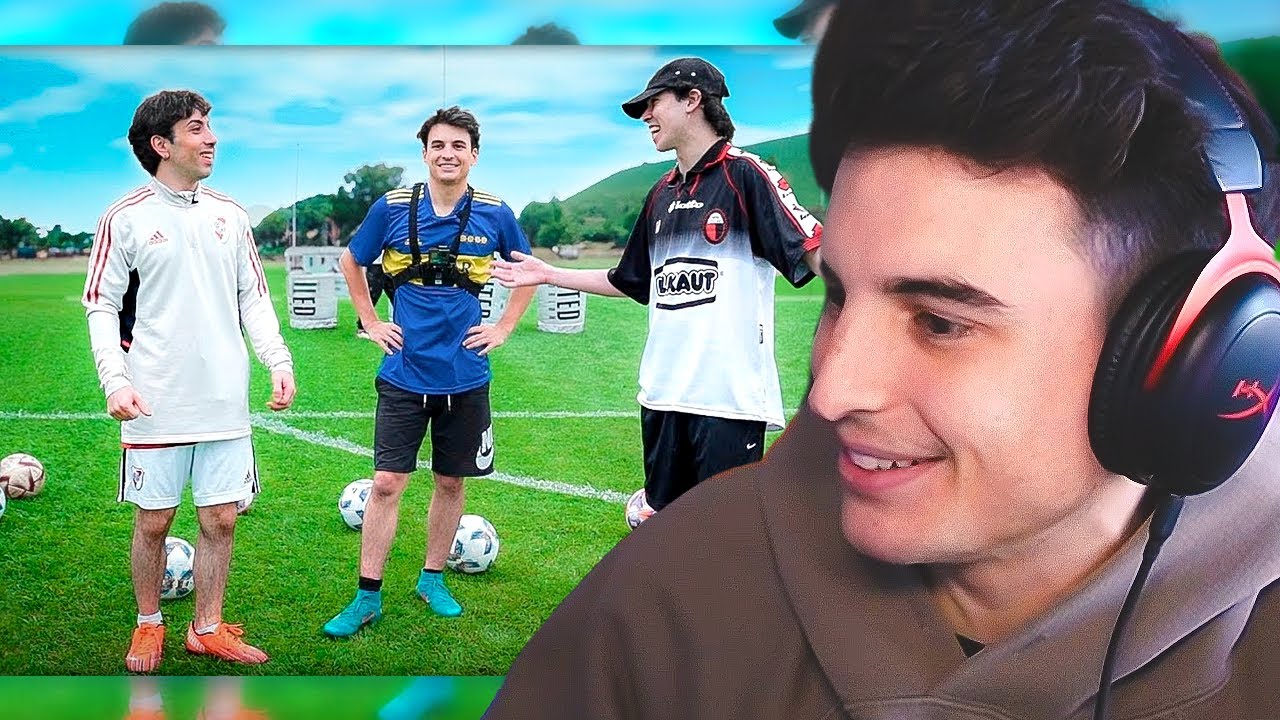 hicimos retos de futbol con Spreen y Carre