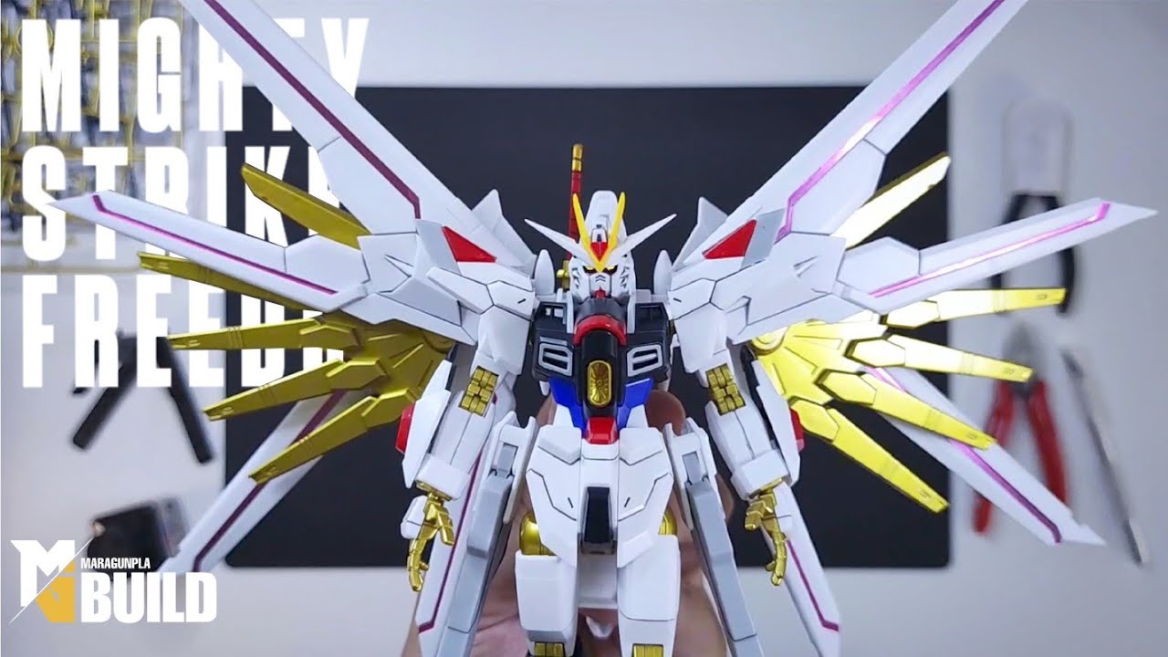 HG 1/144 MIGHTY STRIKE FREEDOM FIGHTER | ASMR BUILD | BOOTLEG (XFS)
