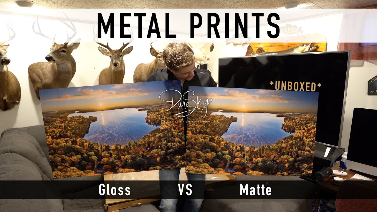 Metal Prints Explained - Gloss vs Matte Surface
