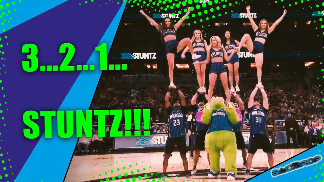 321 STUNTZ | Orlando Magic Acrobats | Memphis @ Orlando | NBA Season 19-20 | November 08, 2019