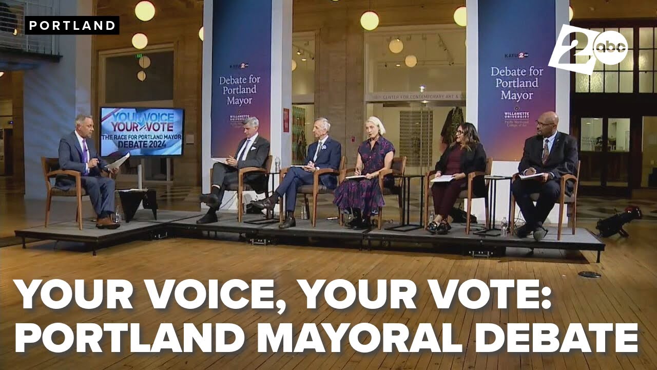 Your Voice, Your Vote: 2024 Portland Mayoral Debate presented by Willamette University