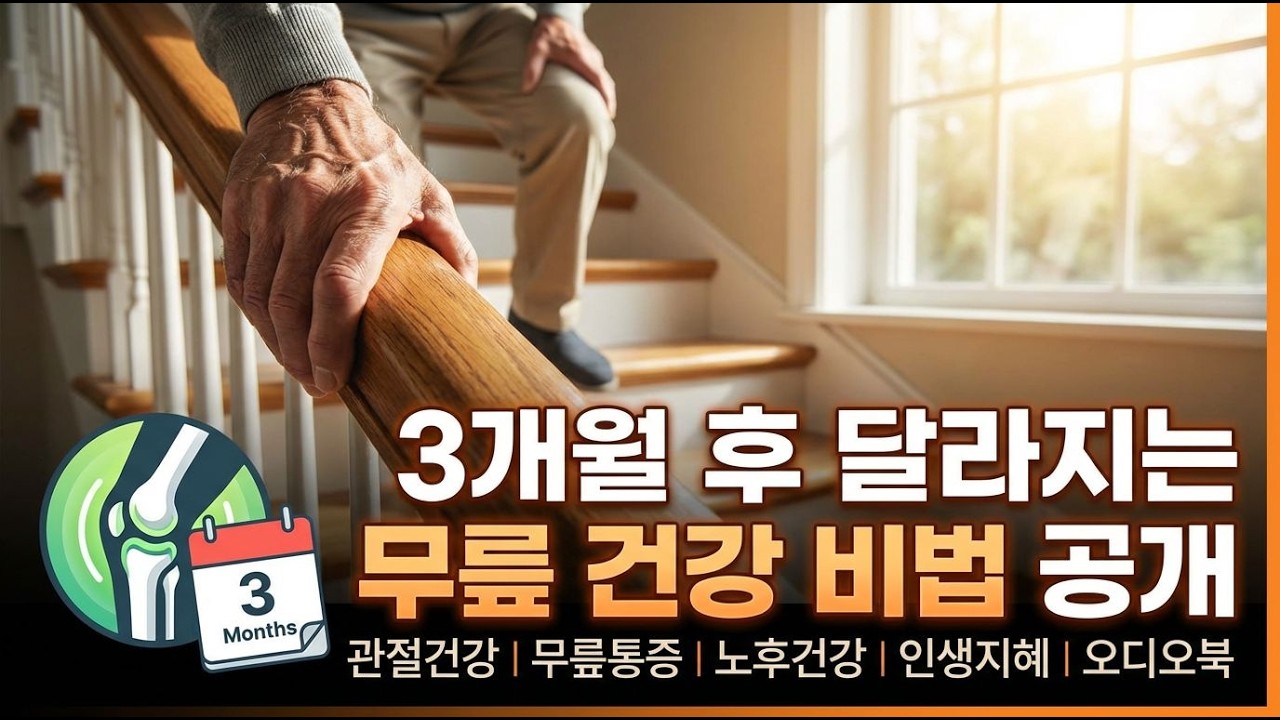 3개월 후 달라지는 무릎 건강 비법 공개