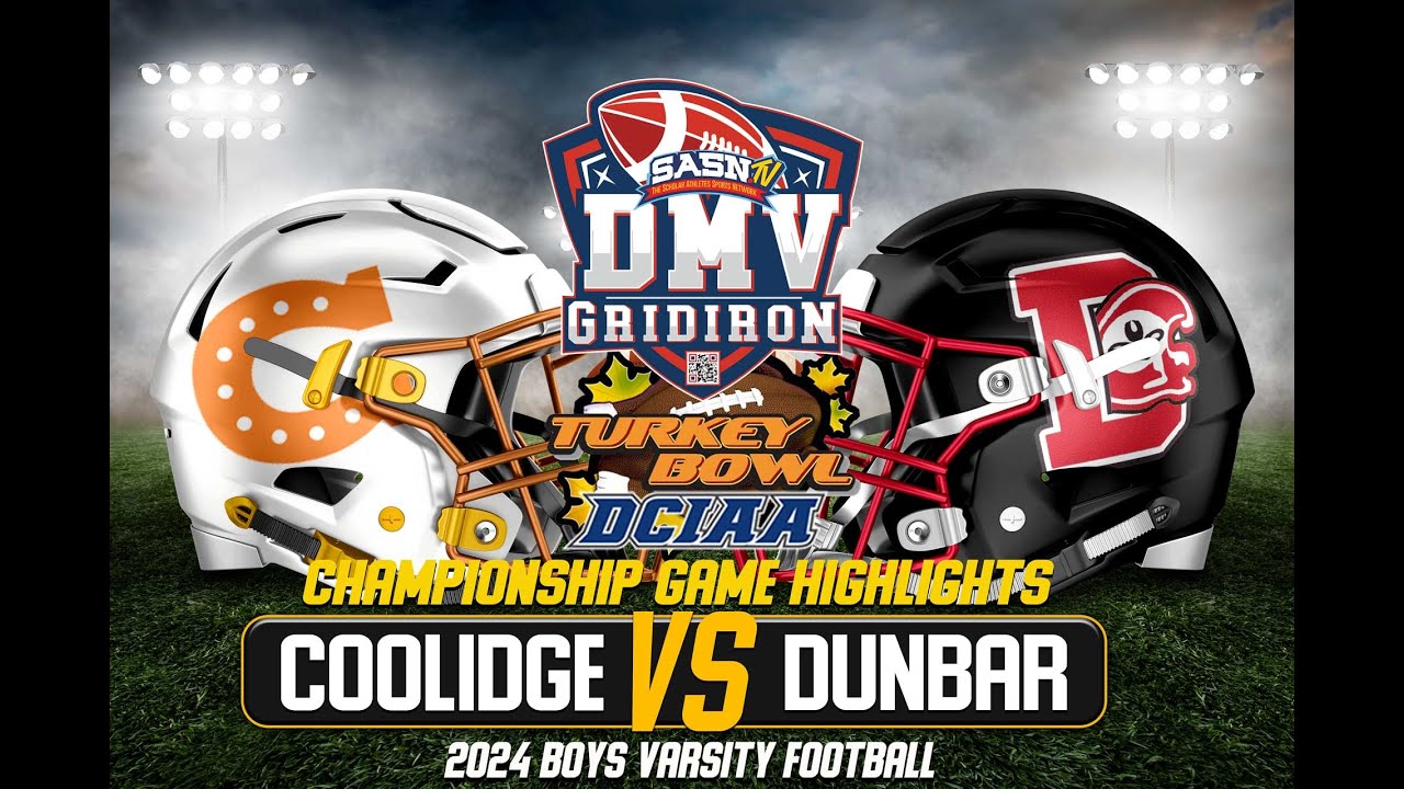 Dunbar Crimson Tide Vs Coolidge Colts Turkey Bowl Championship Game Highlights