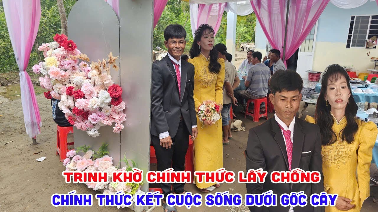 Trinh Khờ dưới gốc cây chính thức làm cô dâu khiến cả xóm kéo qua để xem phần 3