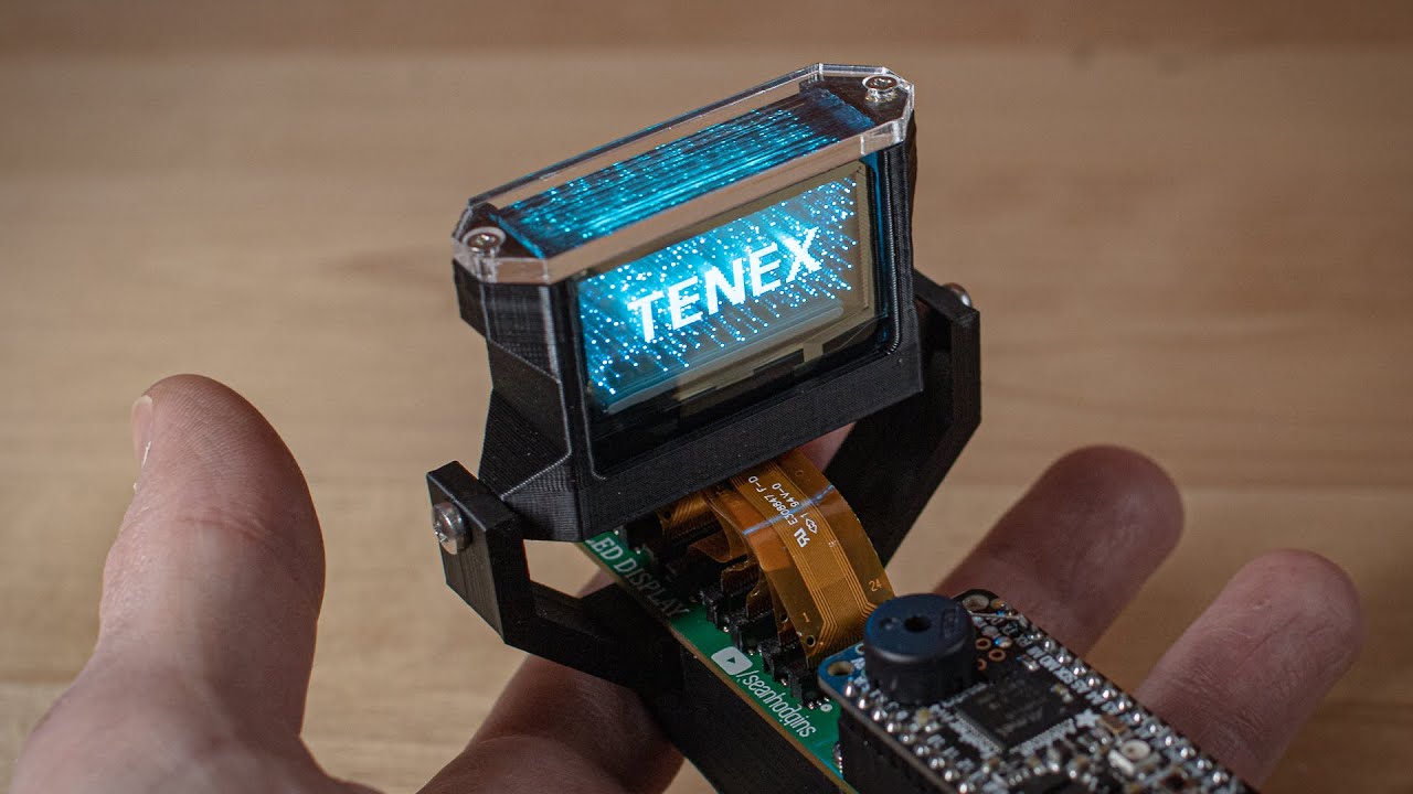 Твердотельный объемный OLED-дисплей TENEX — EP-T0-622343EB