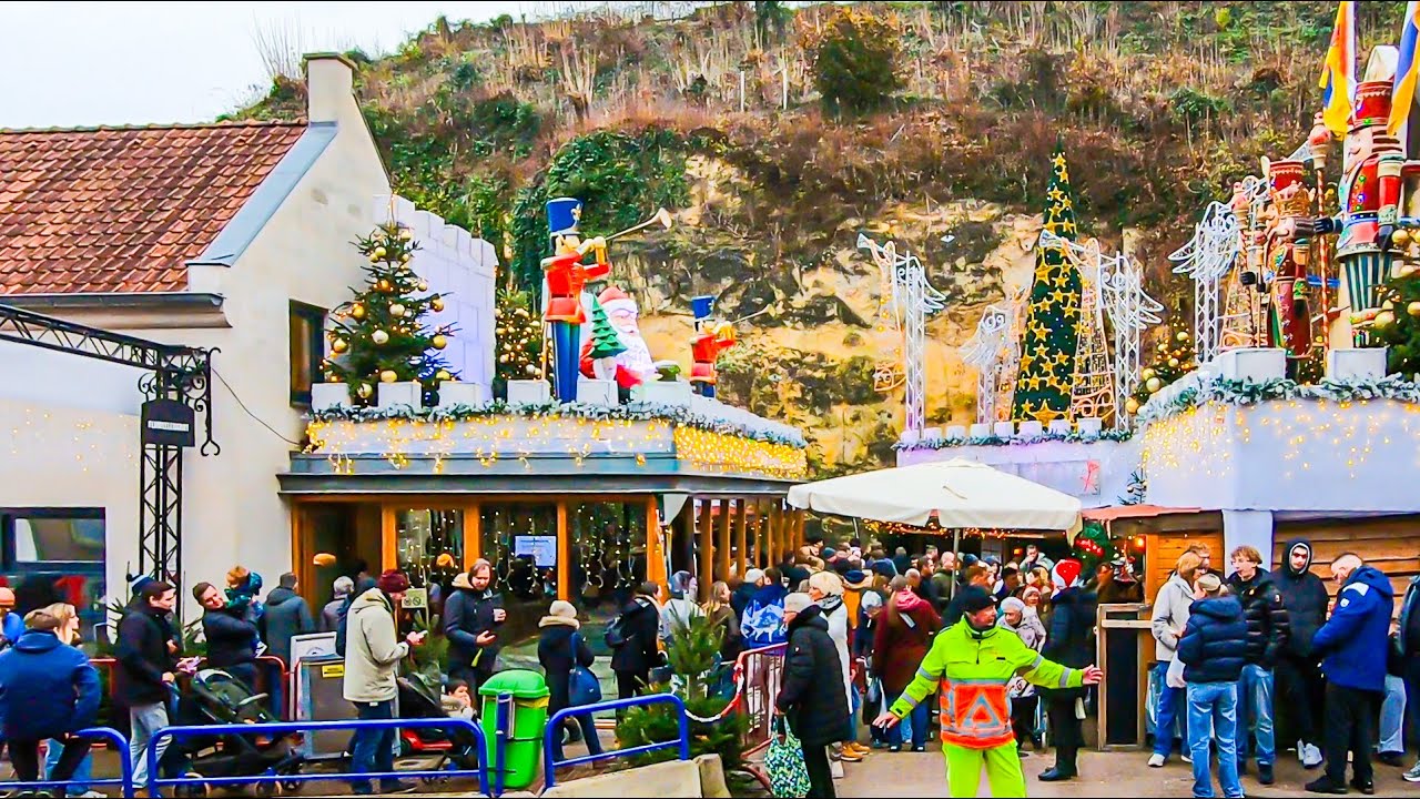 Mercado navideño Cueva de terciopelo Valkenburg Diciembre de 2025