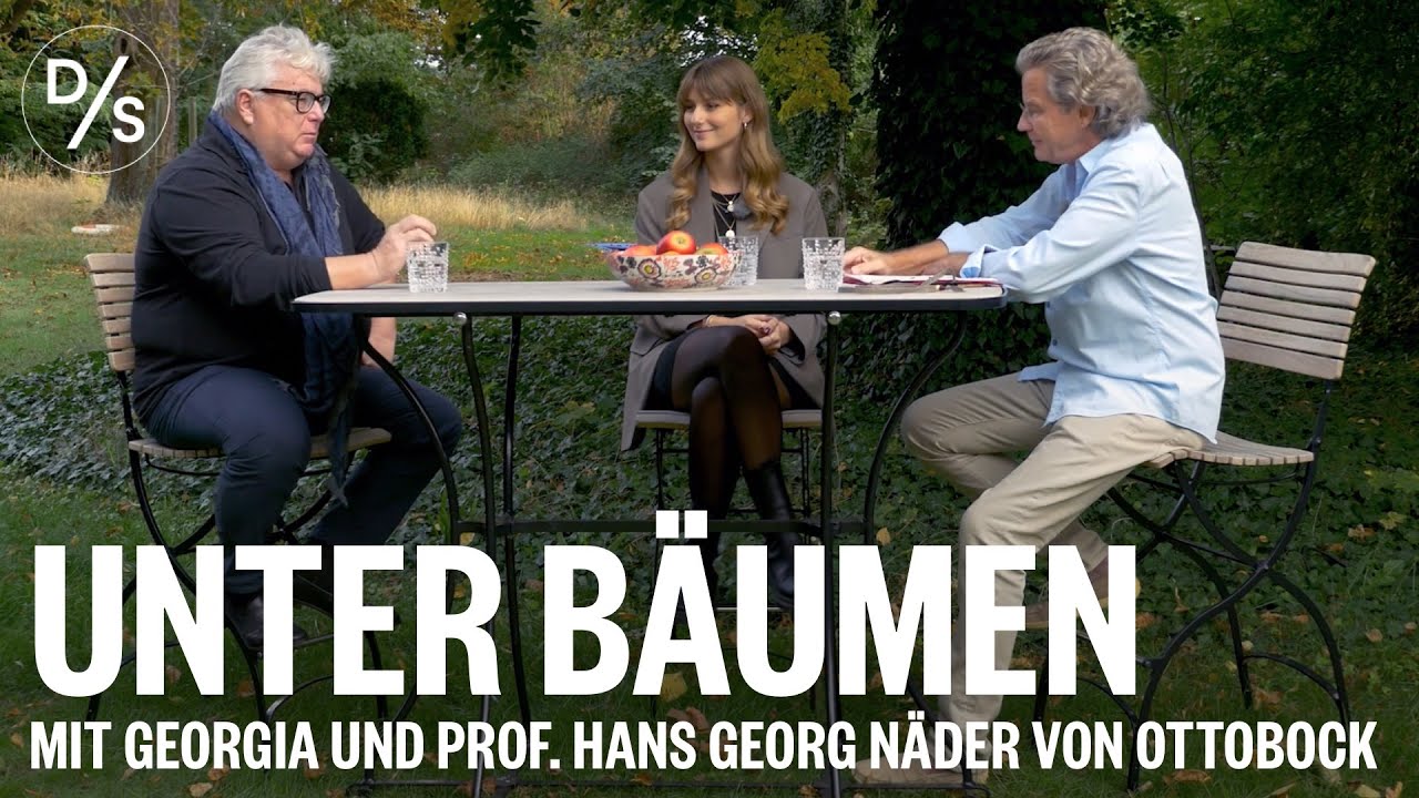 Unter Bäumen mit Hans Georg und Georgia Maria Näder