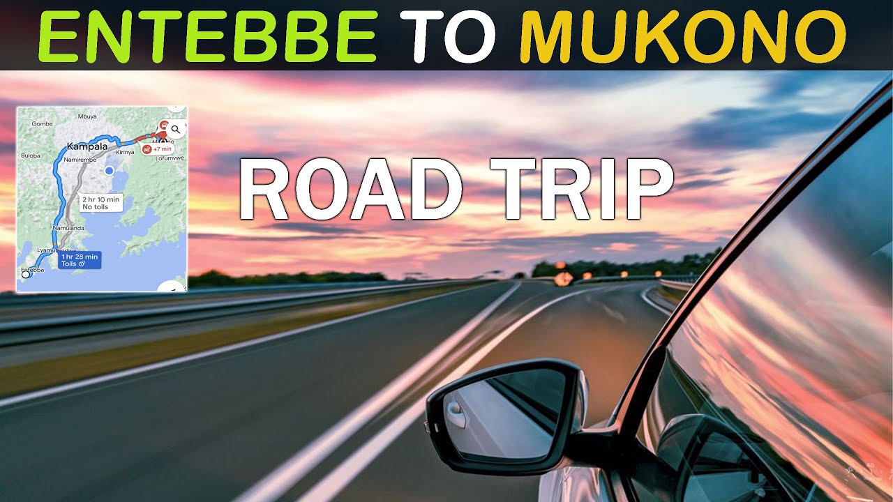 Drive With me From ENTEBBE CITY to MUKONO TOWN ( Via Entebbe - Kampala High way ) || Travel Vlog