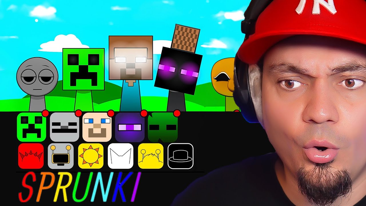 🌍 SPRUNKI, ale MINECRAFT jest PRZEPIĘKNY! *najlepszy mod* | Sprunky / Incredibox Otherside