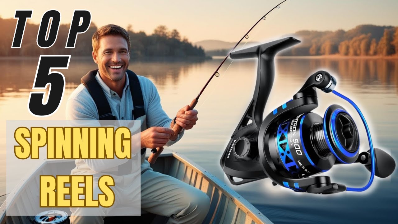 🎣​ Top 5 SPINNING REELS Value for Money to buy on Amazon [2025]✅