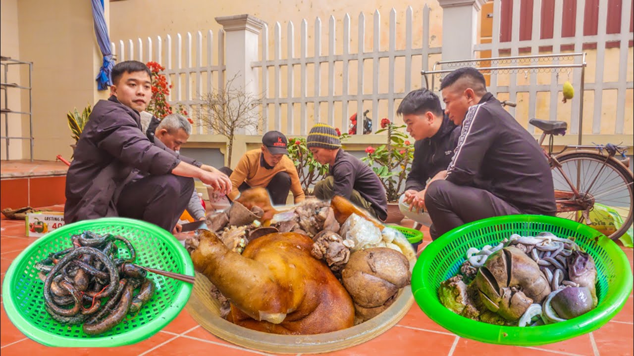 Cỗ Thịt Ch&oacute; Thịt Vịt Thịt D&ecirc; Ng&agrave;y Lập Đ&ocirc;ng