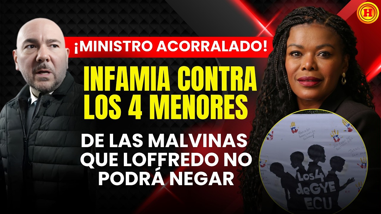 ¡MINISTRO ACORRALADO! La infamia contra los MENORES de Las Malvinas que Loffredo no podrá negar.