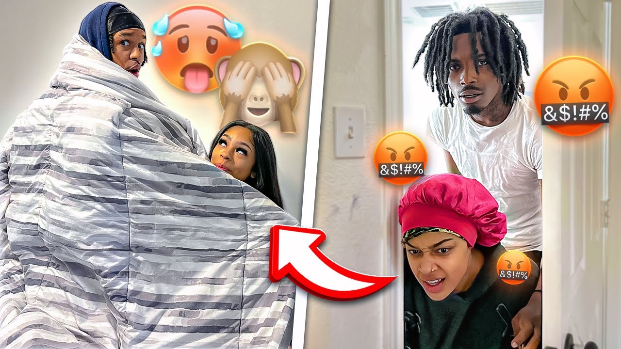They FOUND us in the ROOM together… WE got TOO loud