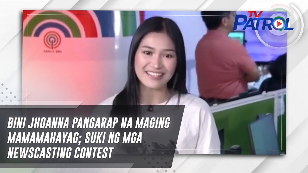 BINI Jhoanna Robles dream come true maging 'Star Patroller' | TV Patrol