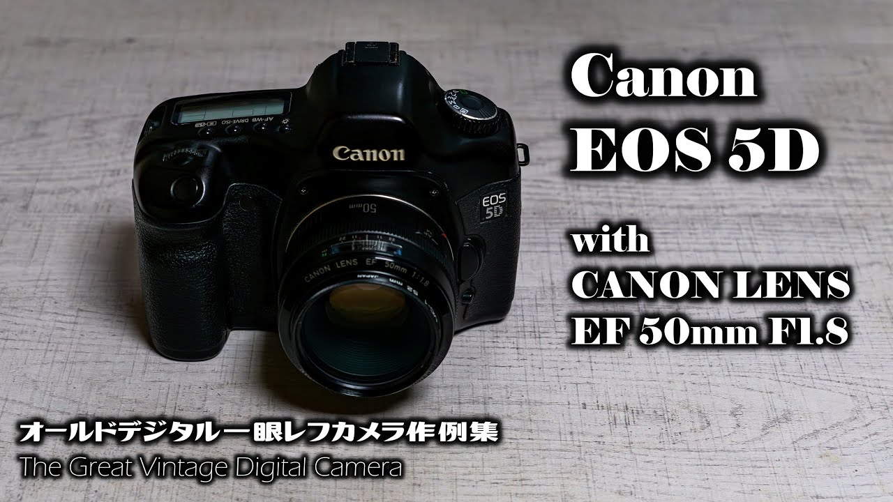 オールドデジタル一眼レフカメラ作例集 The Great Vintage Digital Camera『CANON EOS 5D MarkⅠ』with CANON LENS EF50mm F1.8
