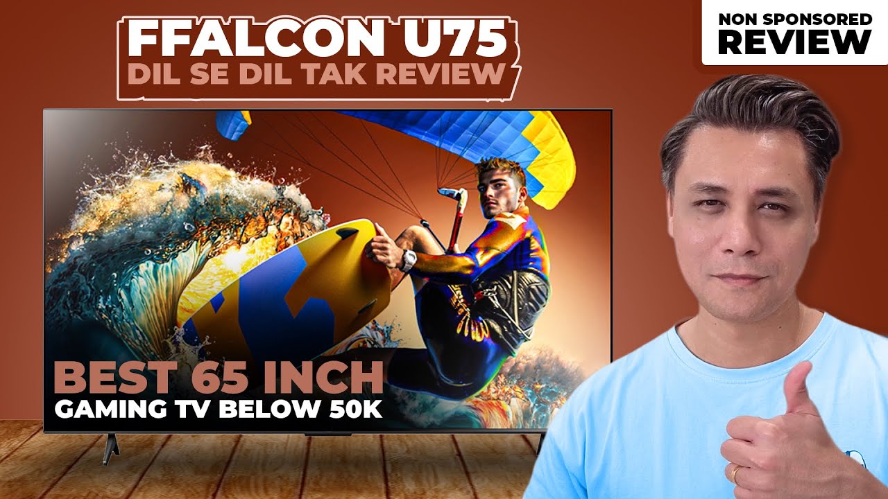 The BEST Gaming TV Under 50K - IFFALCON U75 65 inch 4K TV Review | Punchi Man Tech