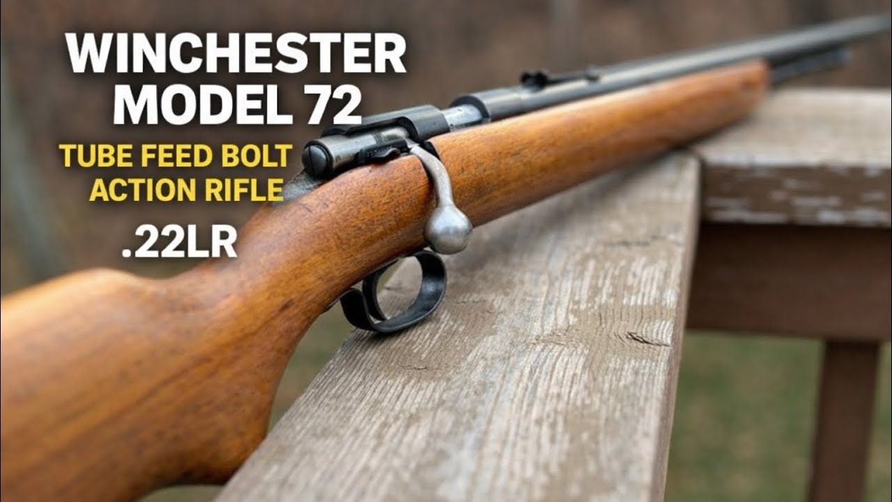 Winchester Model 72 Tube Feed Bolt Action Rifle 22LR