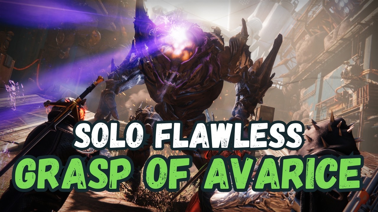 Solo Flawless Grasp of Avarice Dungeon with Hunter - Monument of Triumph