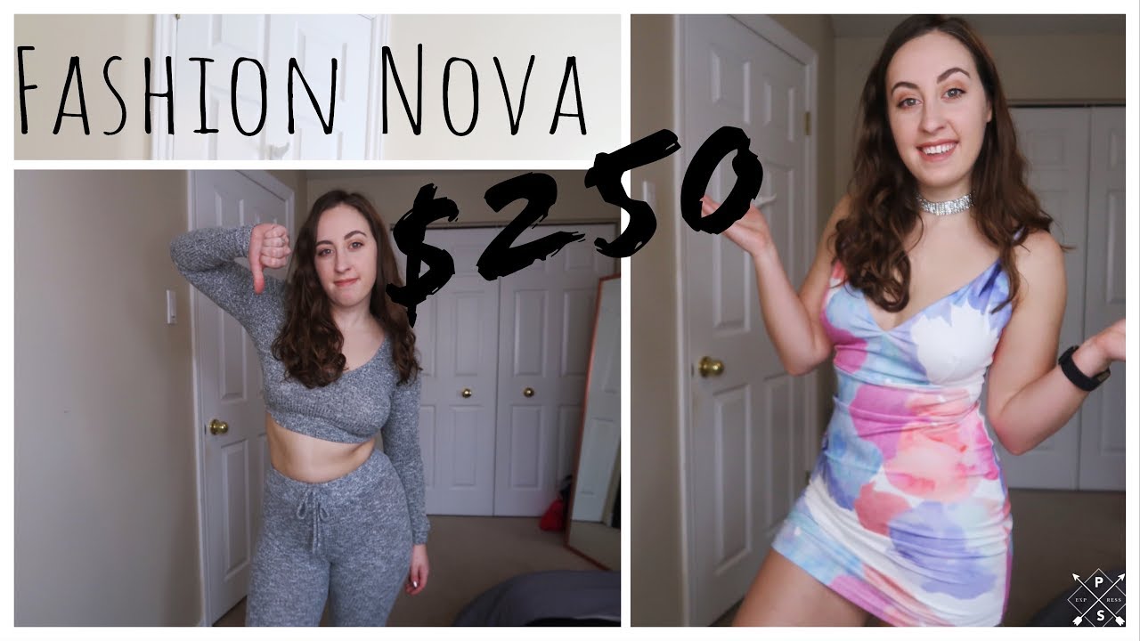I SPENT $250 ON FASHION NOVA - Petite Girl Try-on Haul